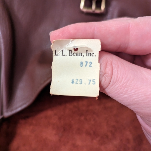 Vintage 1960’s LL Bean leather crossbody camera bag - Picture 7 of 13